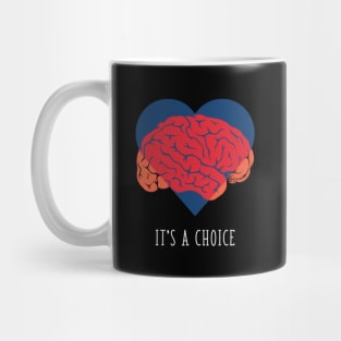 Heart and Brain Mug